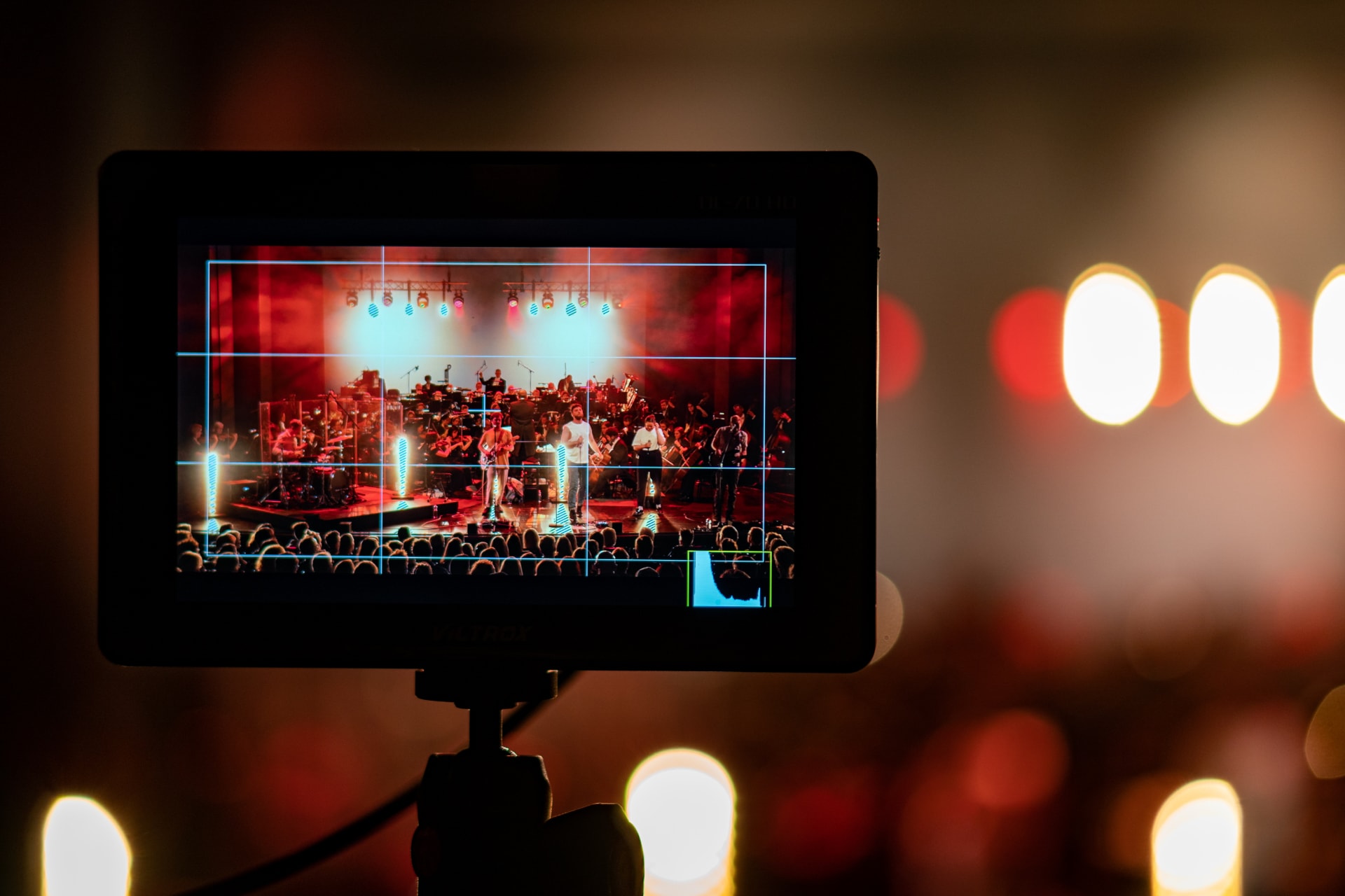 Der Blick vom Tonpult